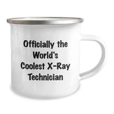 Gifts from Men to X-Ray Technician Friends - Funny X-Ray Technician Mug, Officially The World's Coolest Xray Tech, Camping Mug for Christmas Unique Gifts - Image 2
